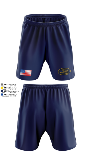 Athletic Shorts With Pockets, 83d Chemical Battalion, Army, Teamtime, Team time, sublimation, custom sports apparel, team uniforms, spirit wear, spiritwear, sports uniforms, custom shirts, team store, custom team store, fundraiser sports, apparel fundraiser