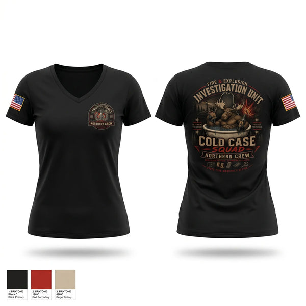 Womens Short Sleeve Vneck Shirt, FMO- North, Police, Teamtime, Team time, sublimation, custom sports apparel, team uniforms, spirit wear, spiritwear, sports uniforms, custom shirts, team store, custom team store, fundraiser sports, apparel fundraiser