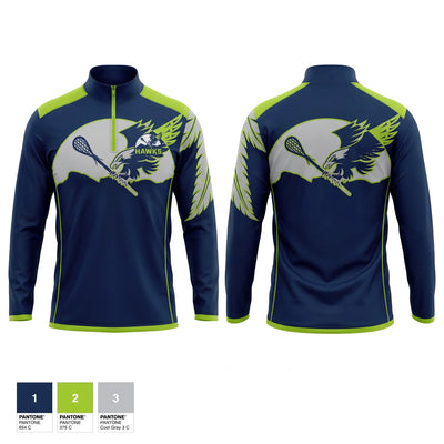 Chilliwack Hawks Quarter Zip Jacket - 1
