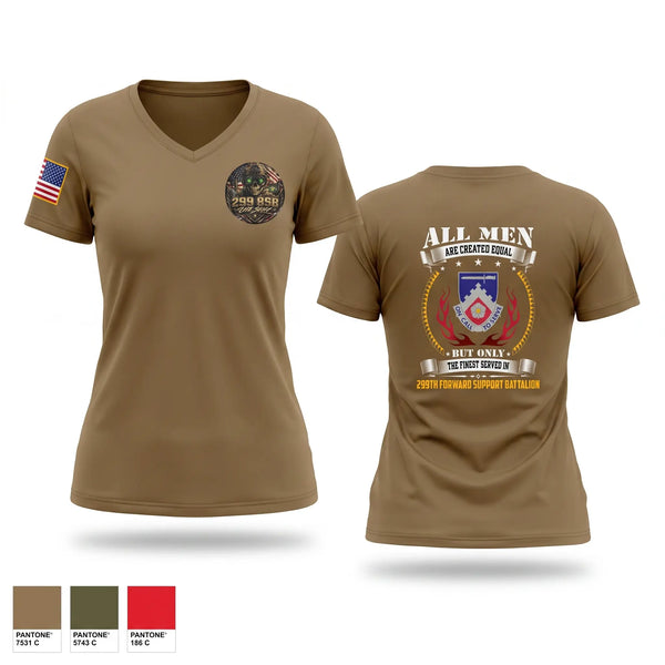 Womens Short Sleeve Vneck Shirt, C&E Bco 299BSB, Army, Teamtime, Team time, sublimation, custom sports apparel, team uniforms, spirit wear, spiritwear, sports uniforms, custom shirts, team store, custom team store, fundraiser sports, apparel fundraiser