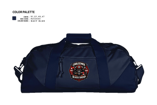 Duffle Bag, Cooleemee fire department, Fire Department, Teamtime, Team time, sublimation, custom sports apparel, team uniforms, spirit wear, spiritwear, sports uniforms, custom shirts, team store, custom team store, fundraiser sports, apparel fundraiser