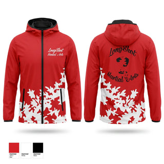 Windbreaker, LongShot Martial Arts, , Teamtime, Team time, sublimation, custom sports apparel, team uniforms, spirit wear, spiritwear, sports uniforms, custom shirts, team store, custom team store, fundraiser sports, apparel fundraiser