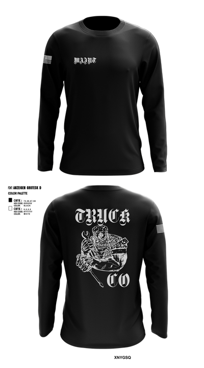Truck company 33312941 Long Sleeve Performance Shirt 2