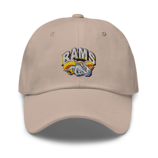 Brogden Rams 7424037 Classic Dad Hat | Yupoong 6245CM