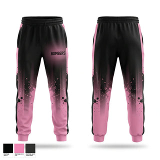 Sweatpants, BOMBERS, Baseball, Teamtime, Team time, sublimation, custom sports apparel, team uniforms, spirit wear, spiritwear, sports uniforms, custom shirts, team store, custom team store, fundraiser sports, apparel fundraiser