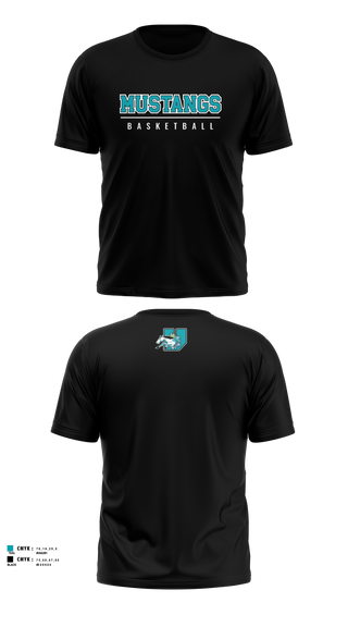 Short Sleeve Performance Shirt, University prep arts and design mustangs, Men's Basketball, Teamtime, Team time, sublimation, custom sports apparel, team uniforms, spirit wear, spiritwear, sports uniforms, custom shirts, team store, custom team store, fundraiser sports, apparel fundraiser