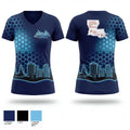 🏀TEAM🏀NOLA🏀 13144266 Women's Short Sleeve V-neck Shirt - 1