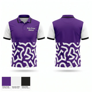 Short Sleeve Performance Polo, Holy Cross Alumni, Track & Field, Teamtime, Team time, sublimation, custom sports apparel, team uniforms, spirit wear, spiritwear, sports uniforms, custom shirts, team store, custom team store, fundraiser sports, apparel fundraiser