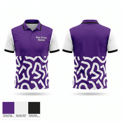 Holy Cross Alumni Short Sleeve Performance Polo - 1