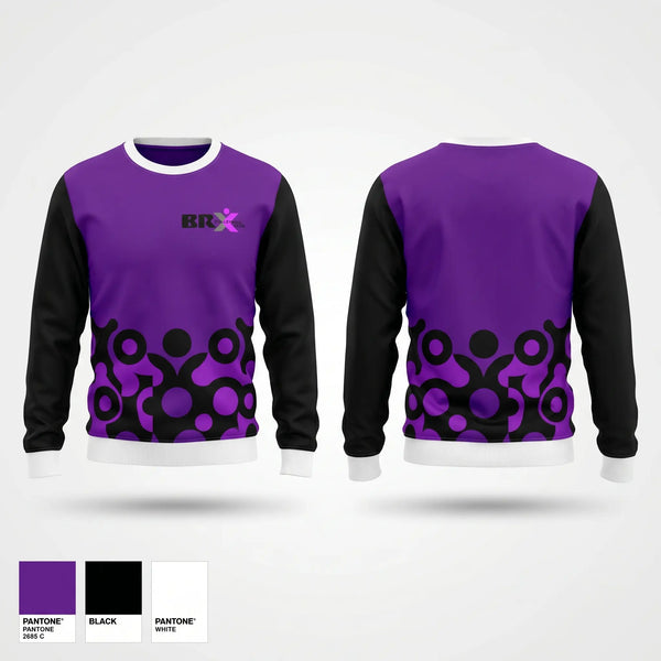 Crew Neck Sweatshirt, BRX, Women's Volleyball, Teamtime, Team time, sublimation, custom sports apparel, team uniforms, spirit wear, spiritwear, sports uniforms, custom shirts, team store, custom team store, fundraiser sports, apparel fundraiser