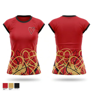 Short Sleeve Womens Volleyball Jersey, Charleston Trojans, Women's Volleyball, Teamtime, Team time, sublimation, custom sports apparel, team uniforms, spirit wear, spiritwear, sports uniforms, custom shirts, team store, custom team store, fundraiser sports, apparel fundraiser