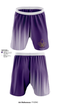 New Rochelle Huguenots Track & Field 27007108 Athletic Shorts With Pockets - 1