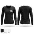 Gonzales County ESD #1 77687820 Women's Long Sleeve V-neck Shirt - 1
