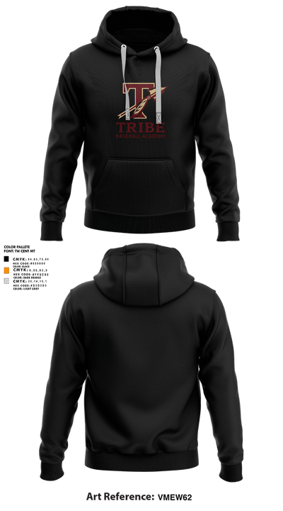 Tribe Baseball Hoodie - 1