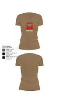 571st CEC-A 52010790 Women's Short Sleeve V-neck Shirt - 4