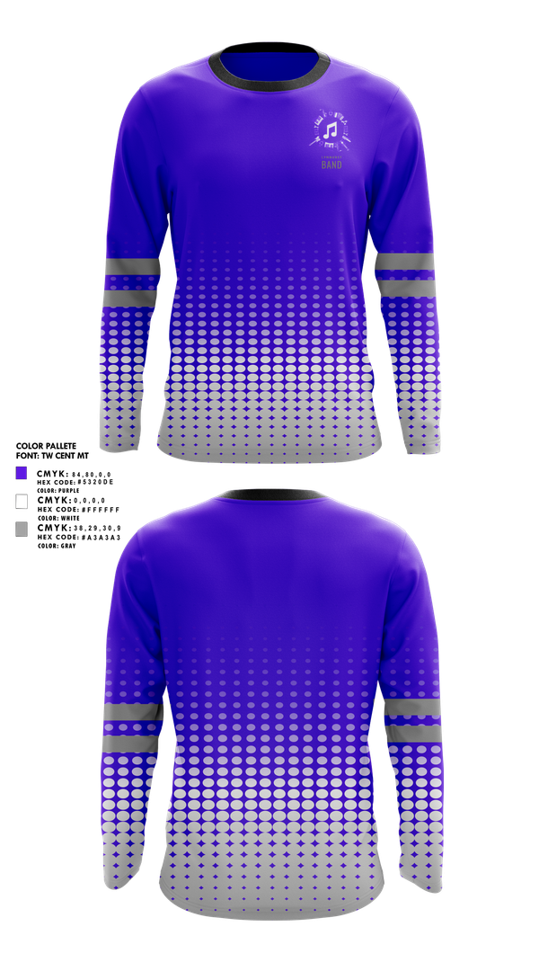 Long Sleeve Performance Shirt, Lynhurst Bands, Spirit Store, Teamtime, Team time, sublimation, custom sports apparel, team uniforms, spirit wear, spiritwear, sports uniforms, custom shirts, team store, custom team store, fundraiser sports, apparel fundraiser