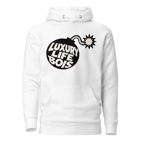 Unisex Hoodie - 1 - White
