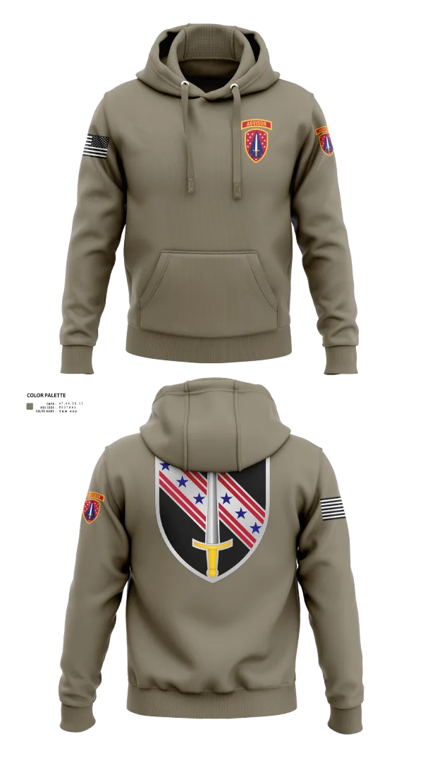 Hoodie, 6/54th SFAB, National Guard, Teamtime, Team time, sublimation, custom sports apparel, team uniforms, spirit wear, spiritwear, sports uniforms, custom shirts, team store, custom team store, fundraiser sports, apparel fundraiser