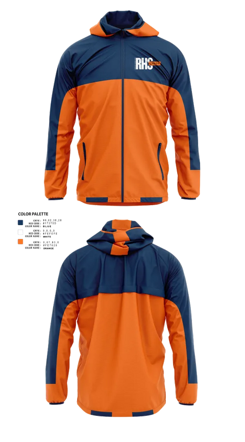 Windbreaker, Romeoville Cheer, Cheer, Teamtime, Team time, sublimation, custom sports apparel, team uniforms, spirit wear, spiritwear, sports uniforms, custom shirts, team store, custom team store, fundraiser sports, apparel fundraiser