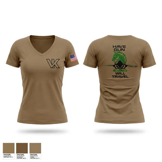 Womens Short Sleeve Vneck Shirt, VMFA-121 new1, Marines, Teamtime, Team time, sublimation, custom sports apparel, team uniforms, spirit wear, spiritwear, sports uniforms, custom shirts, team store, custom team store, fundraiser sports, apparel fundraiser