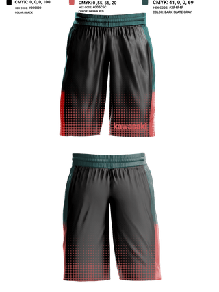 Mens Basketball Shorts, Kawasaki, Men's Basketball, Teamtime, Team time, sublimation, custom sports apparel, team uniforms, spirit wear, spiritwear, sports uniforms, custom shirts, team store, custom team store, fundraiser sports, apparel fundraiser