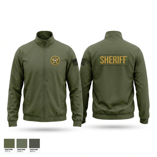 Windbreaker, Costilla County Sheriff Office, Police, Teamtime, Team time, sublimation, custom sports apparel, team uniforms, spirit wear, spiritwear, sports uniforms, custom shirts, team store, custom team store, fundraiser sports, apparel fundraiser
