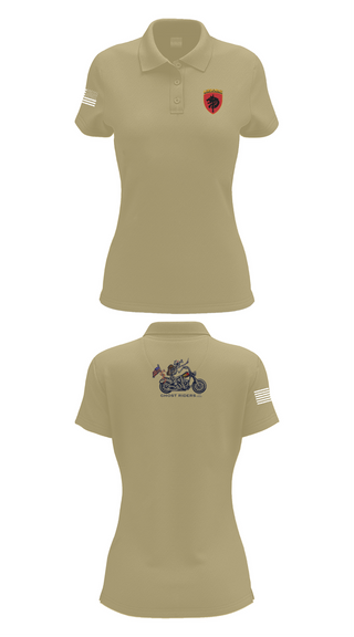 Womens Short Sleeve Performance Polo, 124th FRSD, , Teamtime, Team time, sublimation, custom sports apparel, team uniforms, spirit wear, spiritwear, sports uniforms, custom shirts, team store, custom team store, fundraiser sports, apparel fundraiser