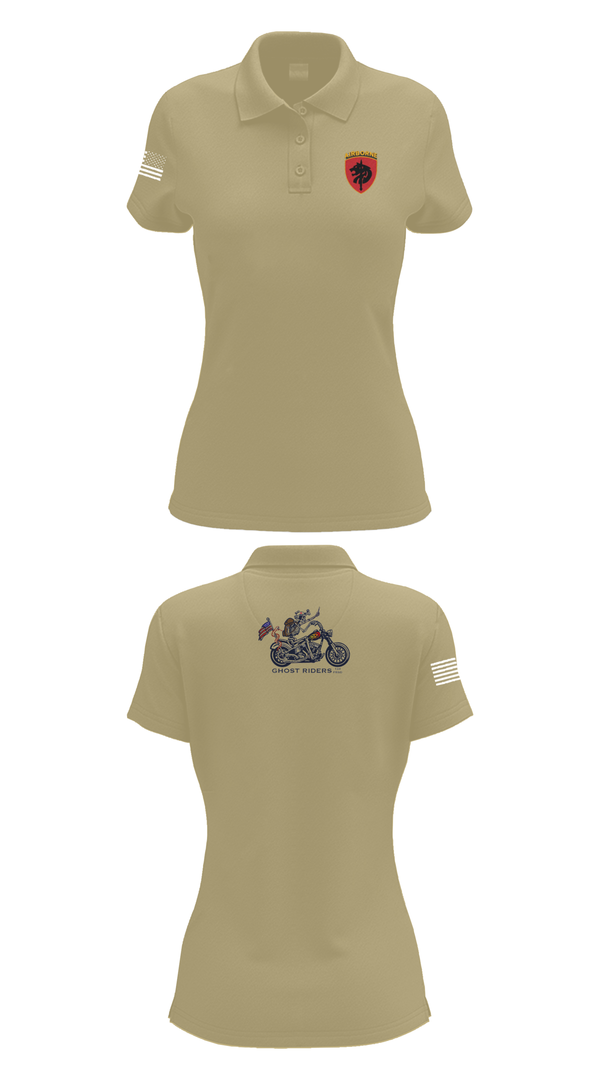 Womens Short Sleeve Performance Polo, 124th FRSD, , Teamtime, Team time, sublimation, custom sports apparel, team uniforms, spirit wear, spiritwear, sports uniforms, custom shirts, team store, custom team store, fundraiser sports, apparel fundraiser