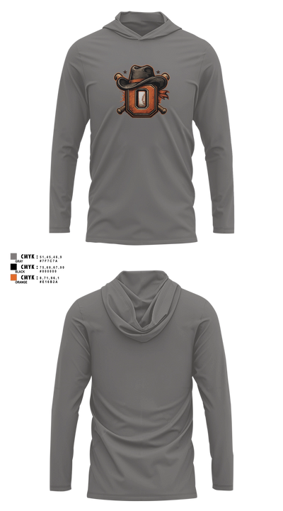 Oxford Outlaws Long Sleeve hooded sunshirt - 4