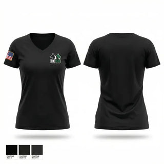 Womens Short Sleeve Vneck Shirt, CDSDPD, Police, Teamtime, Team time, sublimation, custom sports apparel, team uniforms, spirit wear, spiritwear, sports uniforms, custom shirts, team store, custom team store, fundraiser sports, apparel fundraiser