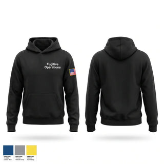 Hoodie, Fugitive Operations, Police, Teamtime, Team time, sublimation, custom sports apparel, team uniforms, spirit wear, spiritwear, sports uniforms, custom shirts, team store, custom team store, fundraiser sports, apparel fundraiser