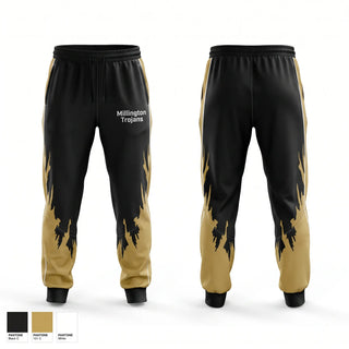 Sweatpants, Millington Trojans, Wrestling, Teamtime, Team time, sublimation, custom sports apparel, team uniforms, spirit wear, spiritwear, sports uniforms, custom shirts, team store, custom team store, fundraiser sports, apparel fundraiser