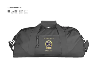 Duffle Bag, NCSD Warrant Squad, , Teamtime, Team time, sublimation, custom sports apparel, team uniforms, spirit wear, spiritwear, sports uniforms, custom shirts, team store, custom team store, fundraiser sports, apparel fundraiser