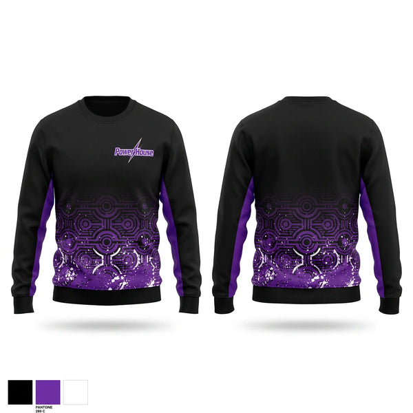 Crew Neck Sweatshirt, Burgaw Powerhouse, Softball, Teamtime, Team time, sublimation, custom sports apparel, team uniforms, spirit wear, spiritwear, sports uniforms, custom shirts, team store, custom team store, fundraiser sports, apparel fundraiser