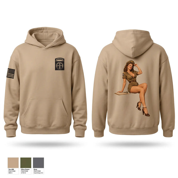 Hoodie, 407th LSB, Army, Teamtime, Team time, sublimation, custom sports apparel, team uniforms, spirit wear, spiritwear, sports uniforms, custom shirts, team store, custom team store, fundraiser sports, apparel fundraiser
