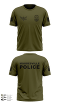 Mooresville Police Department 44990637 Short Sleeve Performance Shirt - 7