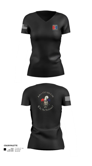 Womens Short Sleeve Vneck Shirt, Joker CLC, , Teamtime, Team time, sublimation, custom sports apparel, team uniforms, spirit wear, spiritwear, sports uniforms, custom shirts, team store, custom team store, fundraiser sports, apparel fundraiser
