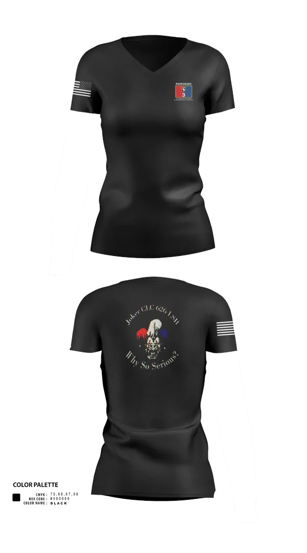 Womens Short Sleeve Vneck Shirt, Joker CLC, , Teamtime, Team time, sublimation, custom sports apparel, team uniforms, spirit wear, spiritwear, sports uniforms, custom shirts, team store, custom team store, fundraiser sports, apparel fundraiser