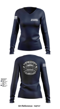 Lake Mishnock Fire Department 27016825 Women's Long Sleeve V-neck Shirt - 101