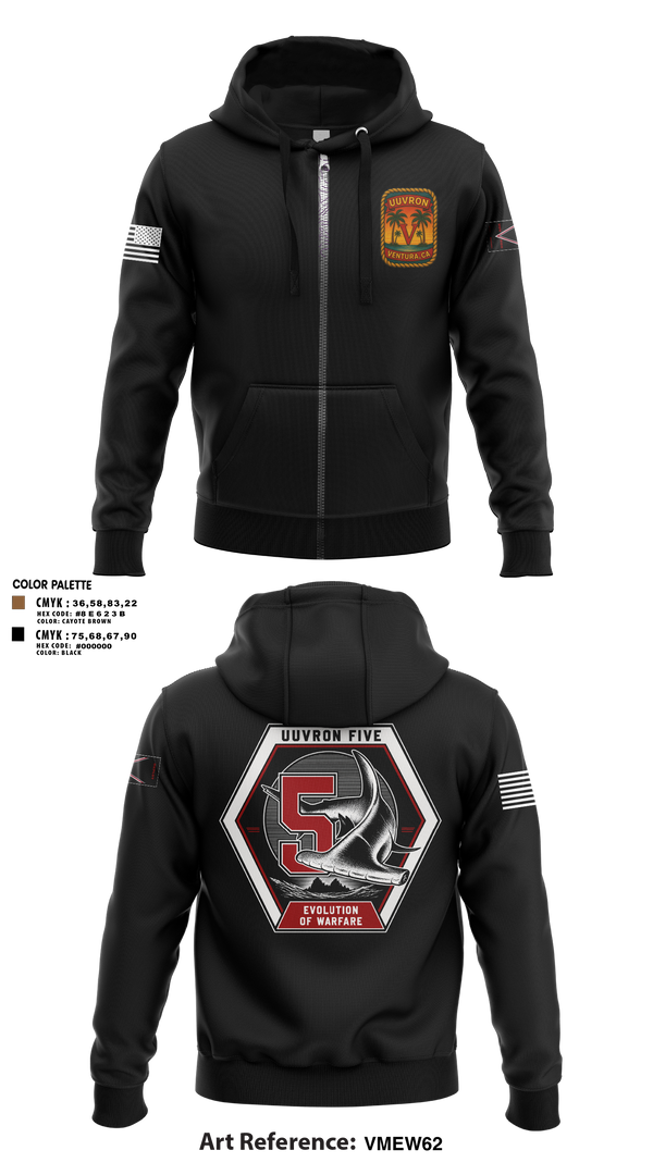 Zip Hoodie, UUVRON 5, Navy, Teamtime, Team time, sublimation, custom sports apparel, team uniforms, spirit wear, spiritwear, sports uniforms, custom shirts, team store, custom team store, fundraiser sports, apparel fundraiser