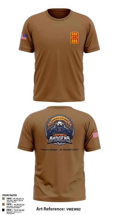 Honey Badgers / 30X 25750949 Old School Cotton Feel Shirt - 2