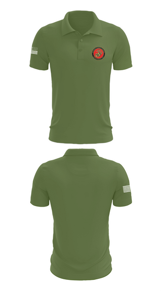 Short Sleeve Performance Polo, Marine Corps League Casa Grande Detachment 901, , Teamtime, Team time, sublimation, custom sports apparel, team uniforms, spirit wear, spiritwear, sports uniforms, custom shirts, team store, custom team store, fundraiser sports, apparel fundraiser