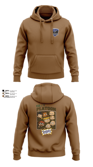 Hoodie, 2-10 AHB Knighthawks, Army, Teamtime, Team time, sublimation, custom sports apparel, team uniforms, spirit wear, spiritwear, sports uniforms, custom shirts, team store, custom team store, fundraiser sports, apparel fundraiser
