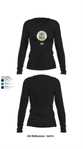 HET 49446548 Women's Long Sleeve V-neck Shirt - 21