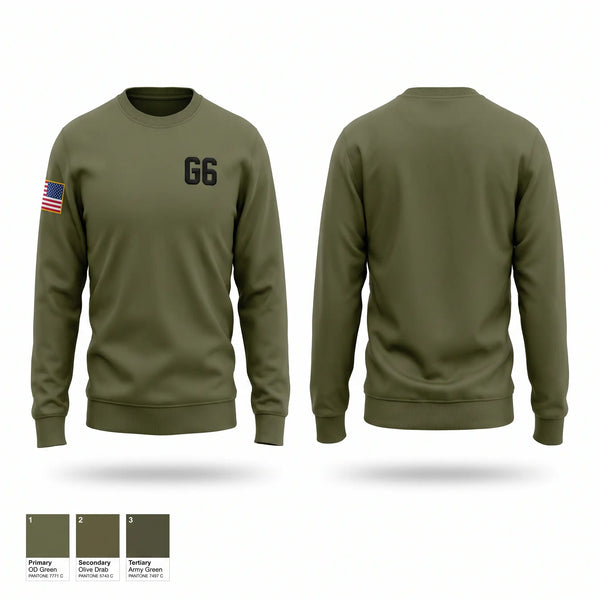 Crew Neck Sweatshirt, G-6, Marines, Teamtime, Team time, sublimation, custom sports apparel, team uniforms, spirit wear, spiritwear, sports uniforms, custom shirts, team store, custom team store, fundraiser sports, apparel fundraiser