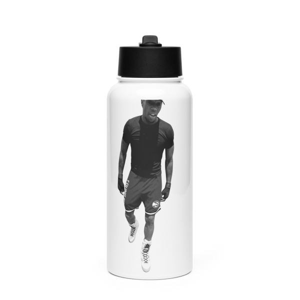 Turbocharged Stainless Steel Water Bottle with a Straw Lid