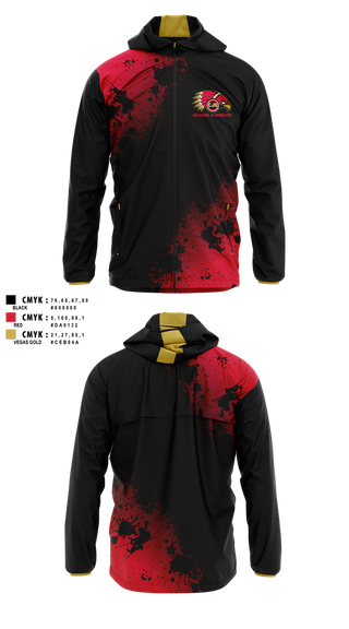 Windbreaker, Calaveras Jr RedHawks, , Teamtime, Team time, sublimation, custom sports apparel, team uniforms, spirit wear, spiritwear, sports uniforms, custom shirts, team store, custom team store, fundraiser sports, apparel fundraiser