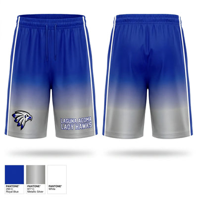 Laguna-Acoma Senior High School Basketball 15148897 Athletic Shorts With Pockets - 1