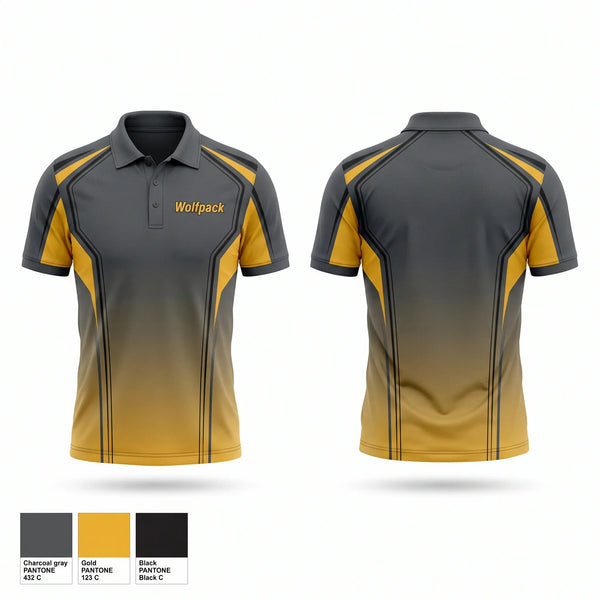 Short Sleeve Performance Polo, Wolfpack, Softball, Teamtime, Team time, sublimation, custom sports apparel, team uniforms, spirit wear, spiritwear, sports uniforms, custom shirts, team store, custom team store, fundraiser sports, apparel fundraiser