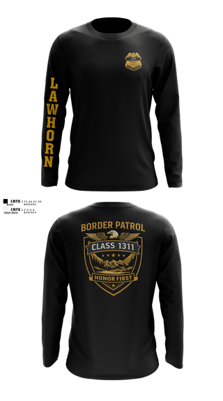 Long Sleeve Performance Shirt, Border Patrol, Police, Teamtime, Team time, sublimation, custom sports apparel, team uniforms, spirit wear, spiritwear, sports uniforms, custom shirts, team store, custom team store, fundraiser sports, apparel fundraiser